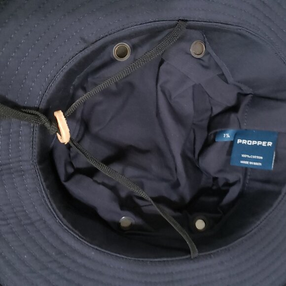 2 Buni Hat Military Outdoor Hat - BLACK and BLUE - Picture 11 of 12